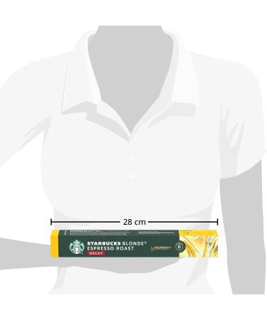 STARBUCKS Blonde Espresso Roast D caf in by Nespresso Torr faction Blonde Capsules de Caf 6 x 10 Capsules (60 Capsules) - Buy Online on GoSupps.com