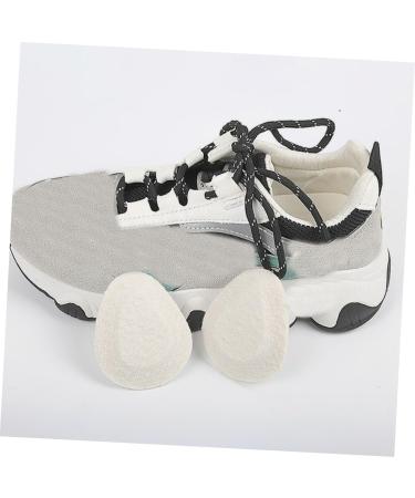 NOLITOY High Heel Cushion Pads - 4 Pairs Breathable Felt Foot Pads & Forefoot Insoles for Ultimate Comfort - Soft White High Heel Inserts - Buy Online on GoSupps.com
