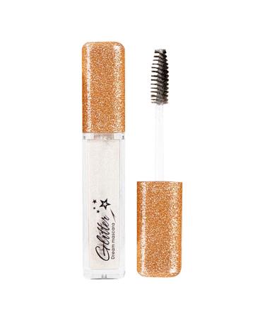 Diamond Mascara 0.21 Oz Quick Dry Long Lasting Shiny Sparkling Diamond Color Mascara - Thickening Dazzling Lash Makeup for and Wedding Sritob