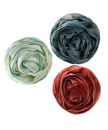 Housoutil 3pcs Rose Bath Flower Luffa Bath Sponge Bath Exfoliating Cartoon Shower Shower Sponge Pouf Konjac Sponge Shower Loofahs Sponge Kids Shower Balls Miss Body or Bath Wipe