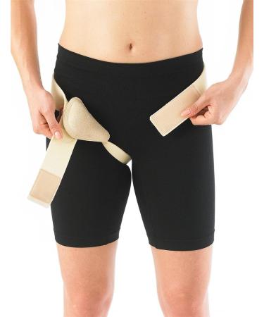 Neo-G Lower Hernia Support - Inguinal Hernia Belt for Men and Women - Breathable & Adjustable Truss - Large Left 39.4-49.2 In / 100-125 cm - Reduce Symptoms of Overstrain & Exertion - Buy Online on GoSupps.com