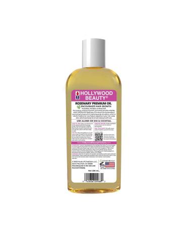 Hollywood Beauty Rosemary Oil - 8 fl oz | Promotes Hair Growth & Scalp Health | International Shipping Available - Buy Online on GoSupps.com