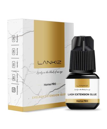 Lankiz eyelash adhesives for individual eyelashes 5ml cluster lash glue 3s drying time 2 weeks diy eyelash glue black single eyelash glue permanently for sensitive at home luxury 5ml-diy use - Buy Online on GoSupps.com