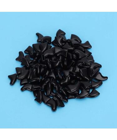 YOUTHINK 100 Pcs Soft Cat Nail Caps - Safe Anti-Scratch Dog Paw Protector Covers (M-Black) for Pets - International Shipping Available - Buy Online on GoSupps.com