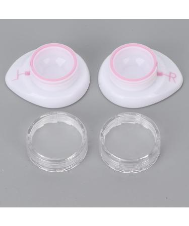 ANGGREK Portable Pink Contact Lens Case Set - Stylish Durable Travel Accessories for Perfect Eye Care - Buy Online on GoSupps.com