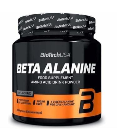 BioTechUSA Beta-Alanine Powder | Carnosine Boost | Ideal for athletes & bodybuilders | Sugar-free | 300 g | unflavoured
