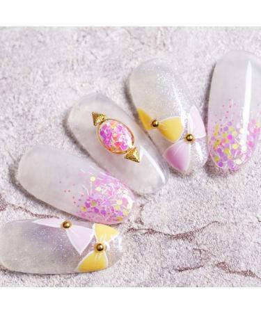 wpOP59NE 1 Pack of Nail Art Rivet Hollow Metal Mixed Star Heart Triangle Rivet DIY Nail Art Decals Manicure Decor Beauty Care MD-10 - Buy Online on GoSupps.com