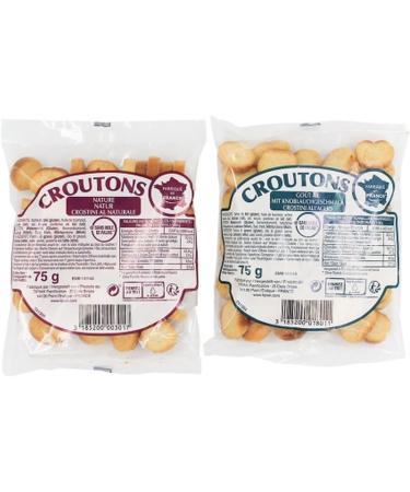  SpiceMasters.co.uk Pack of 20 Garlic Flavoured Croutons 75 g - Buy Online on GoSupps.com