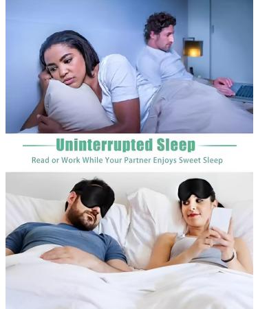 Silk Sleep Eye Mask - Luxurious Comfort for Deep Sleep & Travel | Soft Elastic Fit for Men & Women - Affordable Quality - Buy Online on GoSupps.com