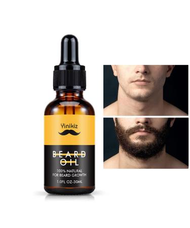 Youpo beard growth for men |Moisturizing natural beard oil-es for men 30 ml of bearding-soft moisture cream bar rinse makes the beard soft and strengthens the mustache
