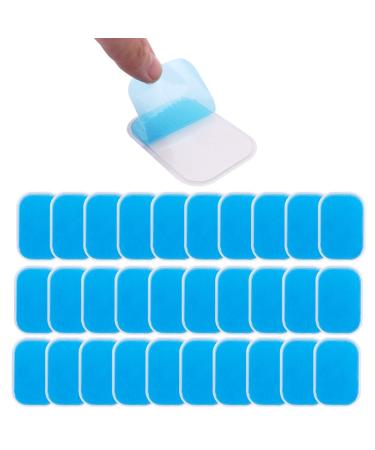 C100AE 60PCS EMS GEL PADS EMS ABS Replacement Pads Conductive Gel Pads Adhesive Electrodes ABS Fitness Electric Stimulators Pads EMS Trainer Gel Pads Toner Abdominal Muscle Trainer Accessories