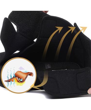 Men's Adjustable Diabetic Wide Fit Slippers | Memory Foam | Breathable | Edema & Swollen Feet Relief | Plantar Fasciitis | Size 10 | Black - Buy Online on GoSupps.com