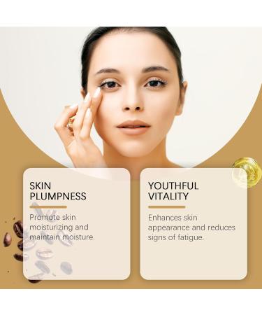 Caffeine Eye Serum for Dark Circles and Puffiness Deep Hydration Eye Serum Refreshing and Firming Serum to Reduce Dark Circles Wrinkles and Fine Lines - Buy Online on GoSupps.com