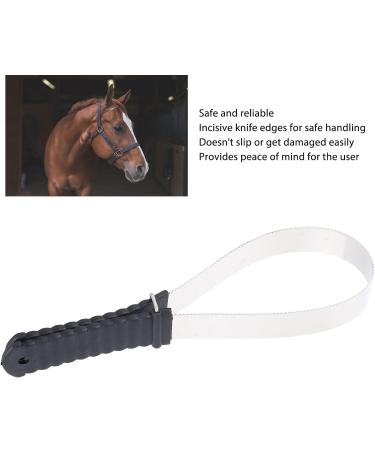 Horse Curry Comb Stainless Steel Horse Brush Scraper Rust Resistance Livestock Shedding Comb Horse Fur Scraper for Horse Dogs and Cats - Buy Online on GoSupps.com