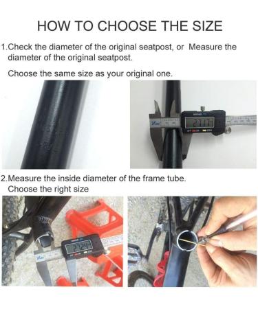 CYSKY 27.2*350 Bike Seat Post | Aluminum Alloy Black | Suitable for Most MTB, Road, BMX Bikes - Buy Online on GoSupps.com