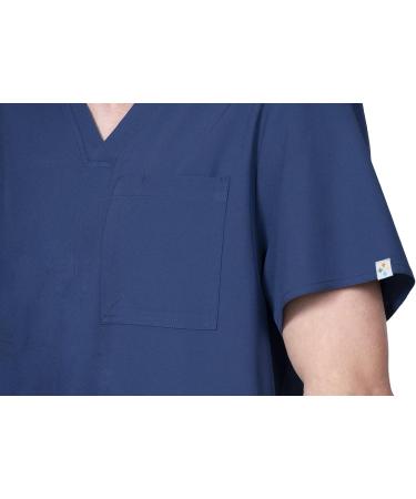 Elements Select ES2946 Men's Scrub Set V-Neck & Jogger 4-Way Stretch X-Large Navy - Buy Online on GoSupps.com