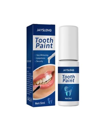 Teeth Whitening Paint Oral Cleaning And Beauty Tooth Paint To Tooth Stains Tooth Dirt Yellow Teeth And Whiten Teeth 5ml Clean Teeth (white One Size) One Size White