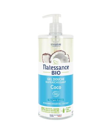 Natessance Organic Refreshing Shower Gel Coco 1L