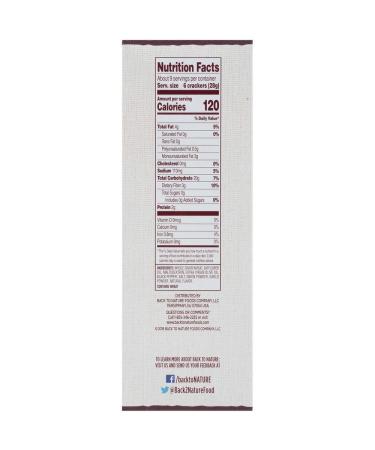 Back to Nature Non-GMO Whole Wheat Crackers - Cracked Black Pepper, 8.5 oz - Buy Online on GoSupps.com