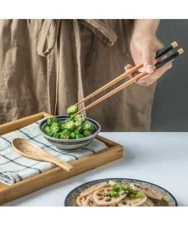 Exquisite Chopsticks Wooden Chopsticks Spoon Set Portable Chopsticks Spoon Set Japanese Style Tableware Set for Camping Picnic Office Or Home (Color : H Size : 3 pcs Set) 3 pcs set H - Buy Online on GoSupps.com