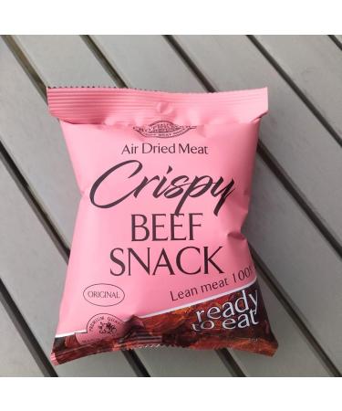 Meat Snacks - Low Carb Snacks - Great for Keto Diet - High Protein 85% - No Sugar - 100% Real Meat ( 6 bags x 25G) - Buy Online on GoSupps.com