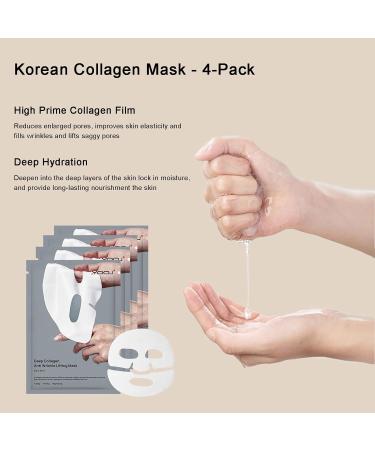 Deep Collagen Anti-Wrinkle Lifting Mask | Hydrating & Firming Overnight Hydrogel | Bio-Collagen Face Mask | 2 160 000ppb | Korean Skin Care - Buy Online on GoSupps.com