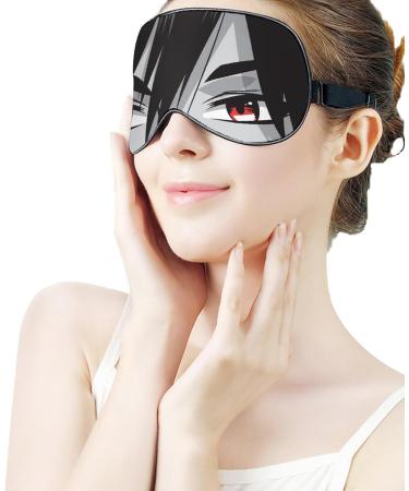 Buy Cartoon Style Sleep Mask - Anime Eyes Eye Mask with Adjustable Strap | Blocks Light Reduces Puffy Eyes - Perfect Gift - Buy Online on GoSupps.com