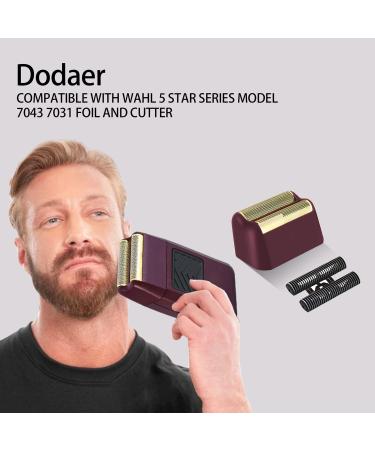 Wahl Finale Shaver Replacement Foil & Cutter Bar Assembly - Super Close Shaving Heads (Red) - Buy Online on GoSupps.com