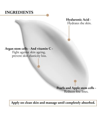 Simon&Tom Pure Hydra Moisturizing Facial Day Cream - 50ml - Anti-Wrinkle & Extra Firming with SPF 15 Protection - Hyaluronic Acid and Argan Stem Cells - Made in Spain - Buy Online on GoSupps.com