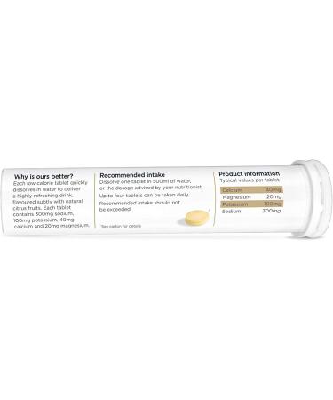 Healthspan Elite Activ Hydrate | 40 Effervescent Tablets | Citrus Twist | All Blacks Partner | Calcium, Magnesium, Potassium & Sodium | Hydrate & Replenish Minerals | Vegan - Buy Online on GoSupps.com