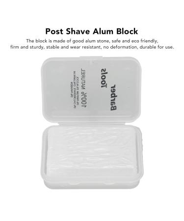 Alaun Block for Men - Portable Alum Block for Post-Shave Care | Soothes Cuts & Irritations at Home or On-the-Go - Buy Online on GoSupps.com