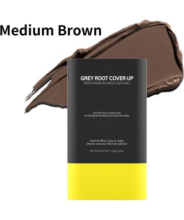 Comb-on Hair Dye - Temporary Hair Color for Gray Hair | 15g Easy-to-Apply Root Concealer Waterproof Solution for Adults Seniors Women and Men - Buy Online on GoSupps.com