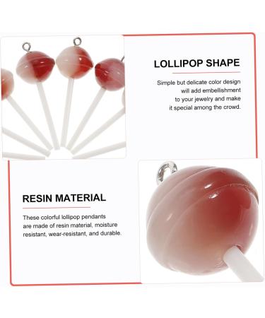40 Pcs Lollipop Keychain Charms Bracelets DIY Lollipop Charms DIY Charms Pendant Manual Key Chain 4.5X1.6CMx5pcs As Shownx5pcs - Buy Online on GoSupps.com