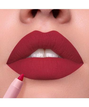 Mulac Cosmetics Lip Master 19 RED LIQUORICE deep red neutral lip pencil 24h water resistant and transfer-free Vegan 1.2 gr - Buy Online on GoSupps.com