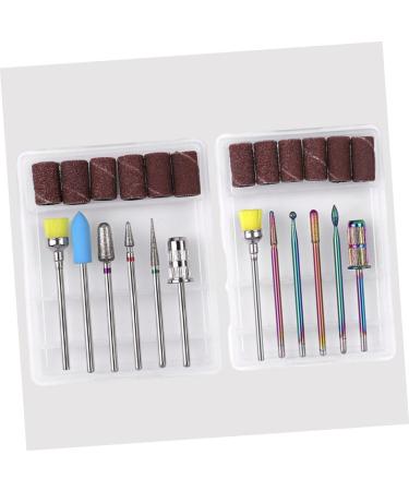 BESPORTBLE 1 Set Nail Polisher Pedicure Drill Bits Nail Tools Kit De Manicura Cuticle Drill Bit Electric Nail Drill Nail Grinding Head Stainless Steel. Silicone. Quartz. Ceramics 7.1x5.7cm As Shown - Buy Online on GoSupps.com