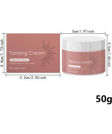 Duqulle Selftanning lotion 50 g selftanning lotion moisturizing tanning cream nourishing care for daily use on face body legs for indoors and outdoors - Buy Online on GoSupps.com