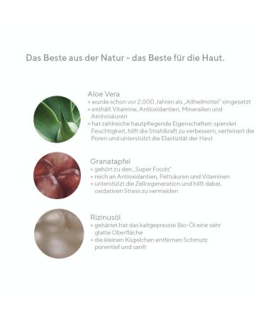 Hyapur Peeling Green 50ml | Gentle Organic Vegan Anti-Aging Care | Natural Oil | Berlin Cosmetics - Buy Online on GoSupps.com