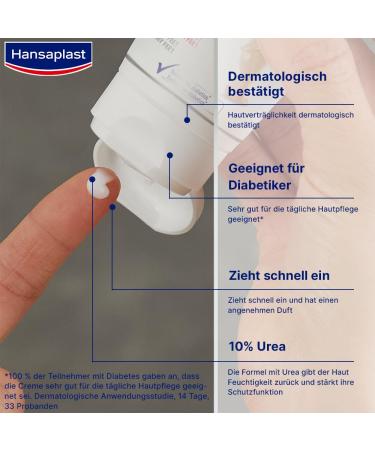 Hansaplast Regenerating Foot Cream 100ml | Urea Moisturizer for Dry & Rough Feet | Protects Against Corns - International Shipping - Buy Online on GoSupps.com