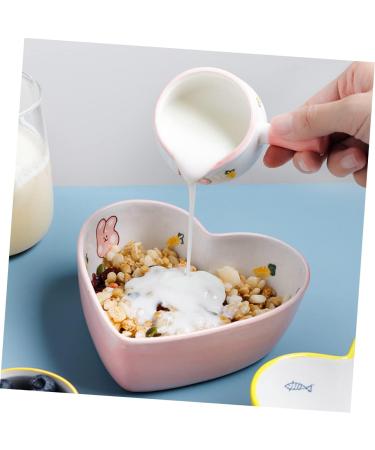 COLLBATH Milk Cup Candy Melting Pot Spice Seasoning Containers Milk Jug Porcelain Milk Pitcher Food Ceramics Assorted Color 9.8x6cm - Buy Online on GoSupps.com