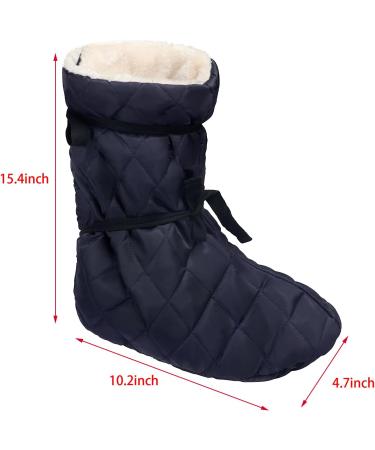 Buy BXT Warm Cast Toe Sock Cover - Thick Fleece Lining for Fractured Foot Leg & Ankle Protection - Black/Grey Foot Cast Cover | International Shipping Available - Buy Online on GoSupps.com