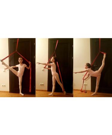 Leg Stretching Strap and Ballet Balance Board Set for Dance & Gymnastics - Buy Online on GoSupps.com