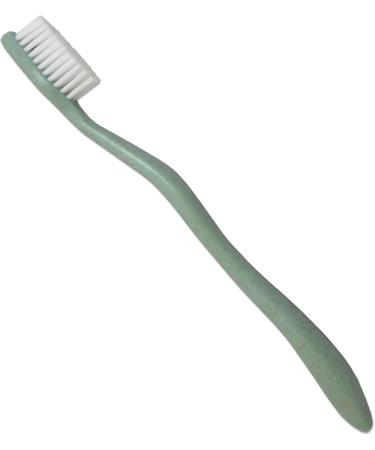 Eco-Friendly Wheat Straw Toothbrushes - 4 Pack with Medium Soft Bristles | Family Bulk Pack in 4 Colors - Buy Online on GoSupps.com