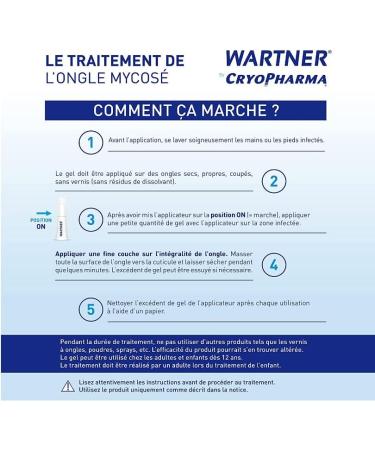Cryopharma Wartner Treatment of Nail Mycosis 7ml - Buy Online on GoSupps.com