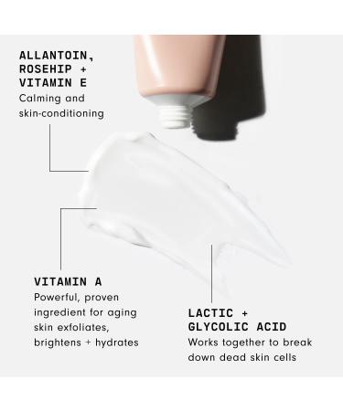 Versed The Shortcut Overnight Facial - Gentle Exfoliating Treatment with Lactic and Glycolic Acid - Vegan, 0.5 fl oz - Buy Online on GoSupps.com