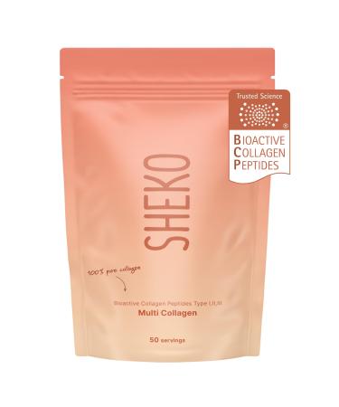 SHEKO Collagen Powder 500g - Bioactive Collagen Hydrolysate - Peptides Type 1, 2, 3 - Collagen Powder - Pure Quality