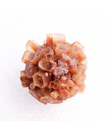 Stone Natural Orange Aragonite Quartz Crystal Rough Stone Cluster Nepheline Natural Stones and Minerals Balance Gemstone Decoration Home Goods (Color : Aragonite 50-70g Size : 1pc) 1pc Aragonite 50-70g