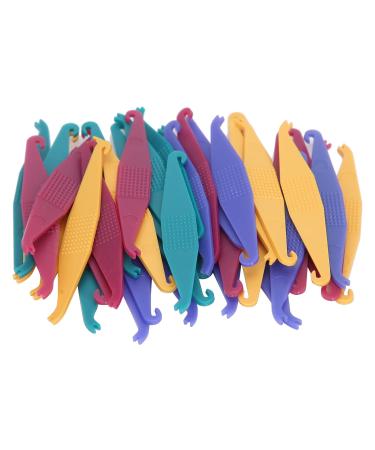 Kcabrtet Elastic Rubber Band Placers Dental For Appliances Orthodontics In Plastic Disposable De 40 Piece