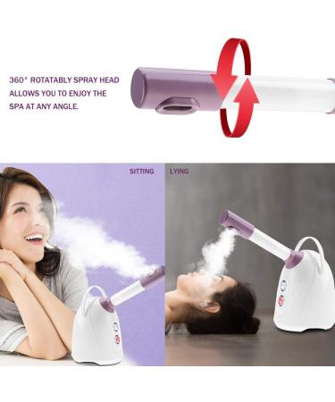  FILFEEL Facial Sauna Facial Steamer - Nano Ionic Facer Steamer Facial Mist Facial Sauna SPA Facial Humidifier Sprayer Women Men Moisturizing Pore Cleaning(EU) - Buy Online on GoSupps.com