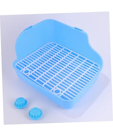 BESPORTBLE Blue Ferret Litter Puppy Pee Pad Bunny Supplies Rabbit Toilet Corner - Buy Online on GoSupps.com