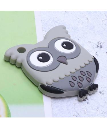 Healifty Baby Owl Teether Toy - Educational Shape Teething Silicone Toy for Infants - Buy Online on GoSupps.com